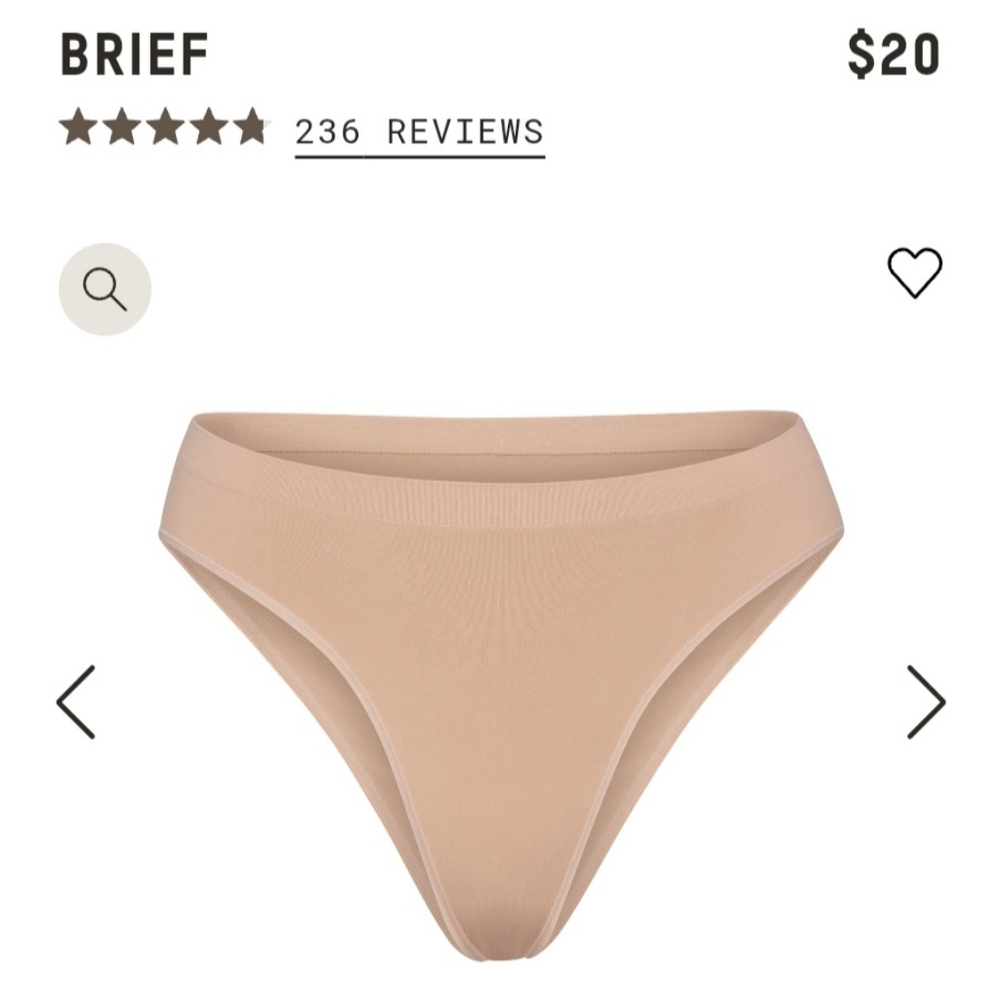 Soft Smoothing Seamless Brief